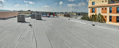 Bituminous sheets for rooftop insulations